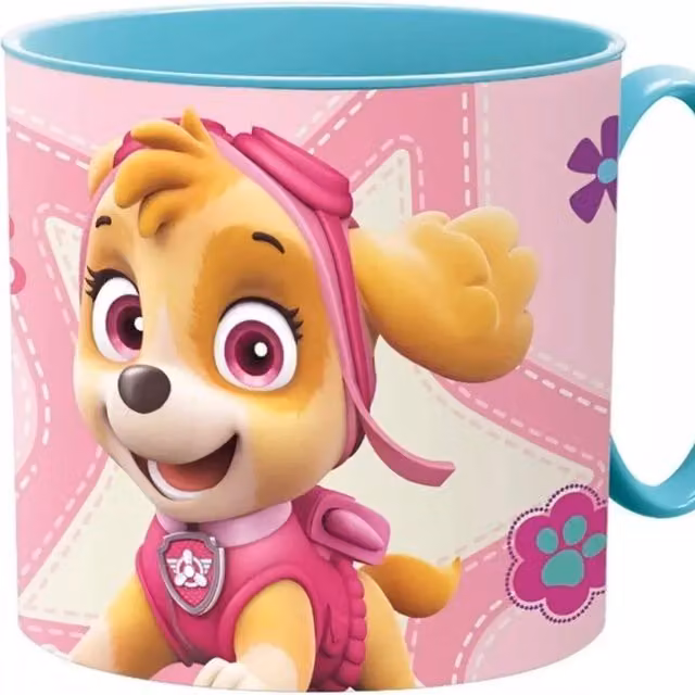 Paw Patrol Nina Skye Girls Micro Mini Mug, 265 ml, Multicolour/Pink
