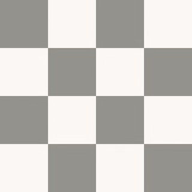 Komscape Tile Look Vinyl Flooring in Green and Grey, 2m