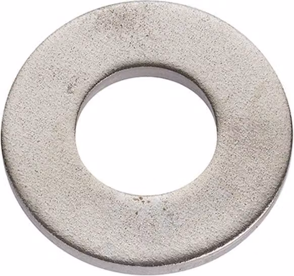 Unifix A2-304 Stainless Steel Form C Flat Washers M6 (6.4) in Silver, Box of 1000