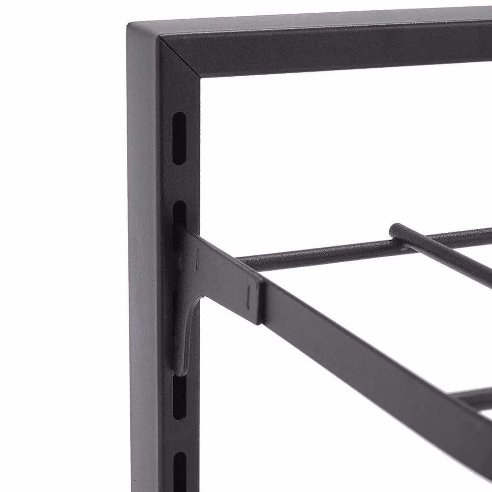 FORGEVIO 3 Tier Black Metal Freestanding Saucepan and Pot Organiser Rack Stand – 2
