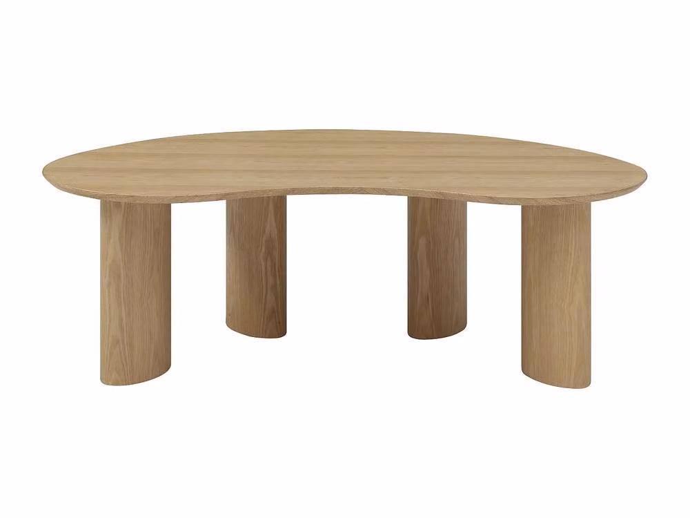 CALYNOR Ash Veneer Coffee Table in Light Oak – 2