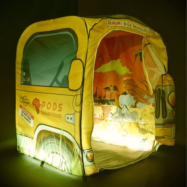 PODSpop Sensory Play Space Sunset Savanna Safari Theme Additional Theme in Multi-Coloured
