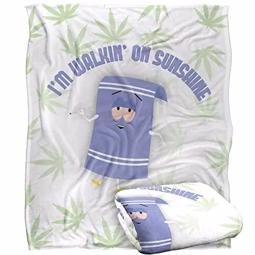 LOGOVISION White Fluffy Fleece Throw Blanket W/D/H: 152 x 127 cm