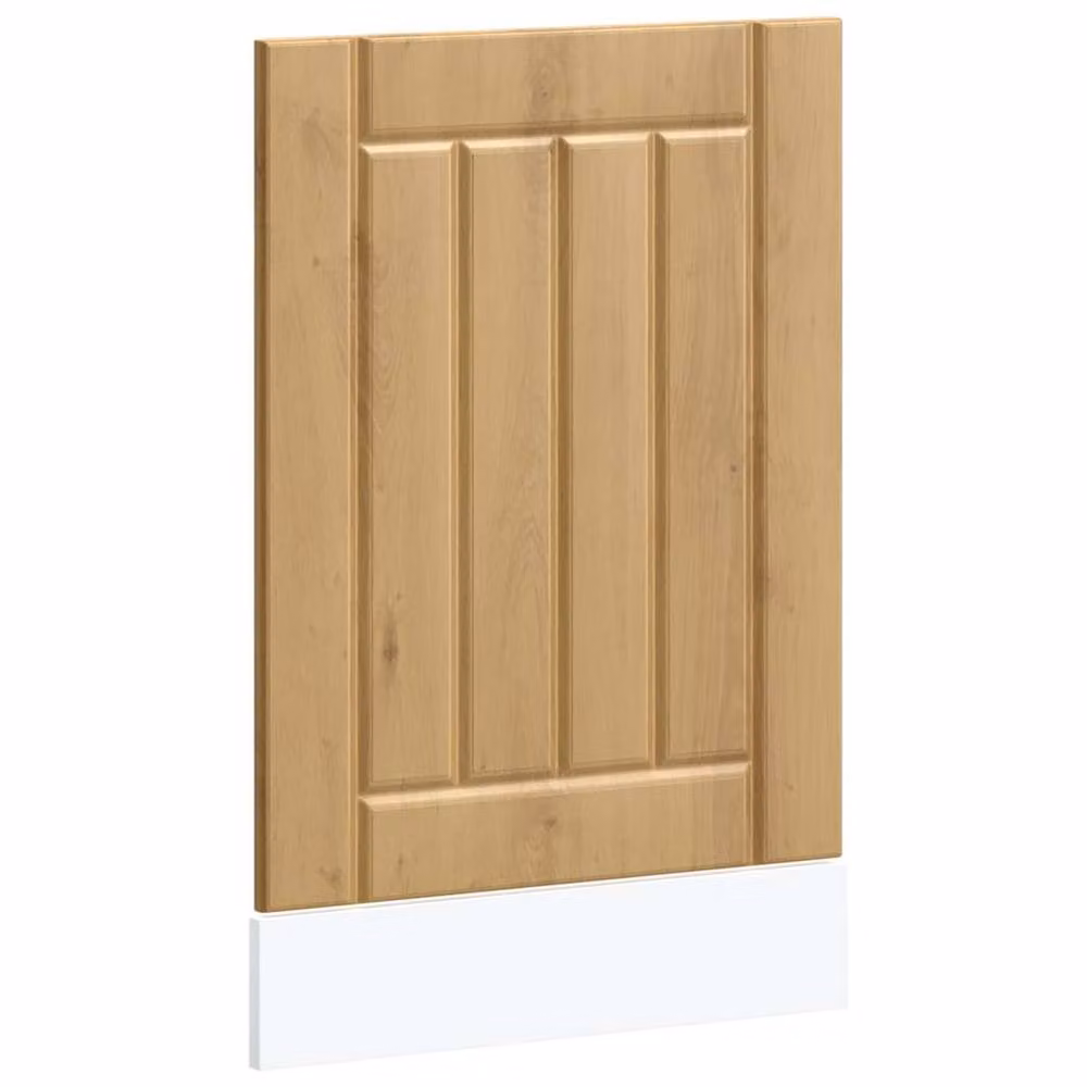 Berkfield Home Lucca Artisan Oak Dishwasher Panel in Brown, Engineered Wood, H: 67.0 cm, W: 45.0 cm – 2