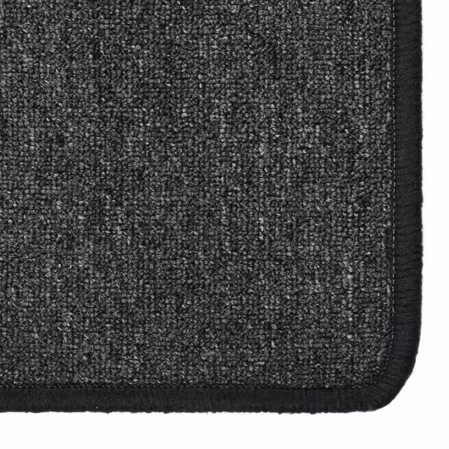 Berkfield Home Elegant Carpet Runner in Anthracite Grey, W: 50 cm x L: 200 cm