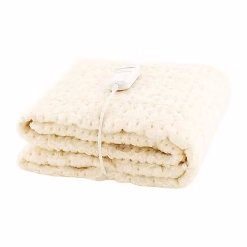 Beurer UE7960 Komfort Fitted Single Heated Mattress Cover, White, W/D/H: 90 x 190 cm