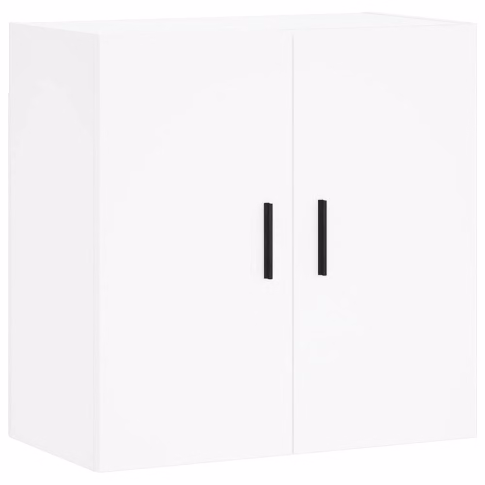 Berkfield Home White Wall Mounted Cabinet with Hinged Doors and Internal Shelves, W/D/H: 60 x 31 x 60 cm – 2