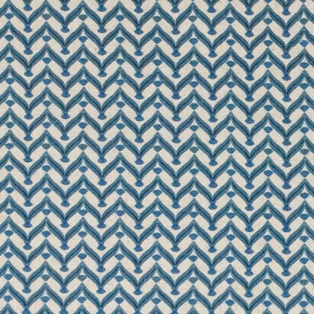 Ashley Wilde Galatzo Fabric in Blue