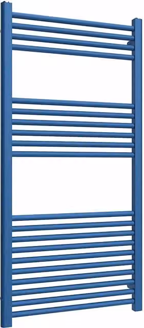 Lux Heat Coloured Steel Towel Radiator in Galaxy Blue, W: 60 cm, H: 120 cm