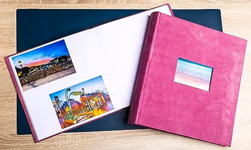 Exacompta Skandi Photo Album, White, 30 Pages, 25 x 25 cm – 2