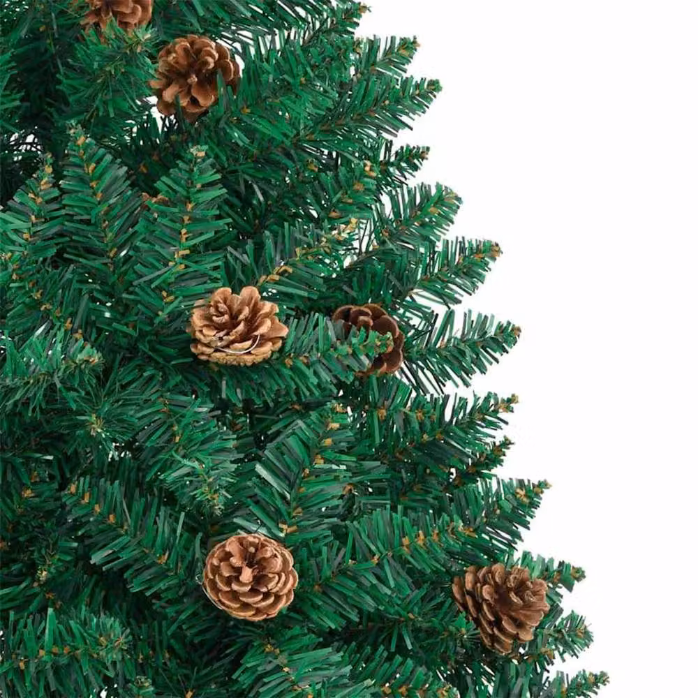 Berkfield Home Slim Green Christmas Tree, Height: 180 cm – 3