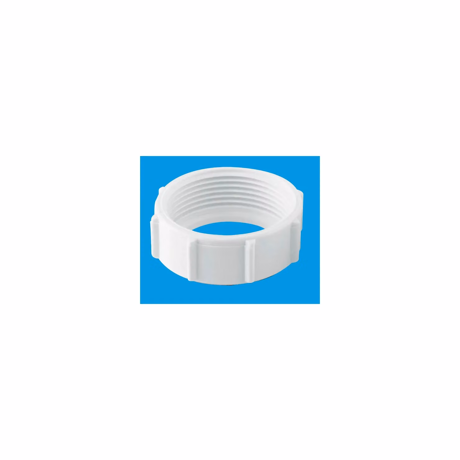 McAlpine S8M 1.25 inch Multifit Loose Nut in White – 2