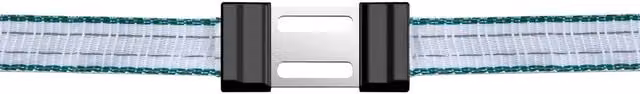 Corral Stainless Steel Litzclip Tape Connector in Silver