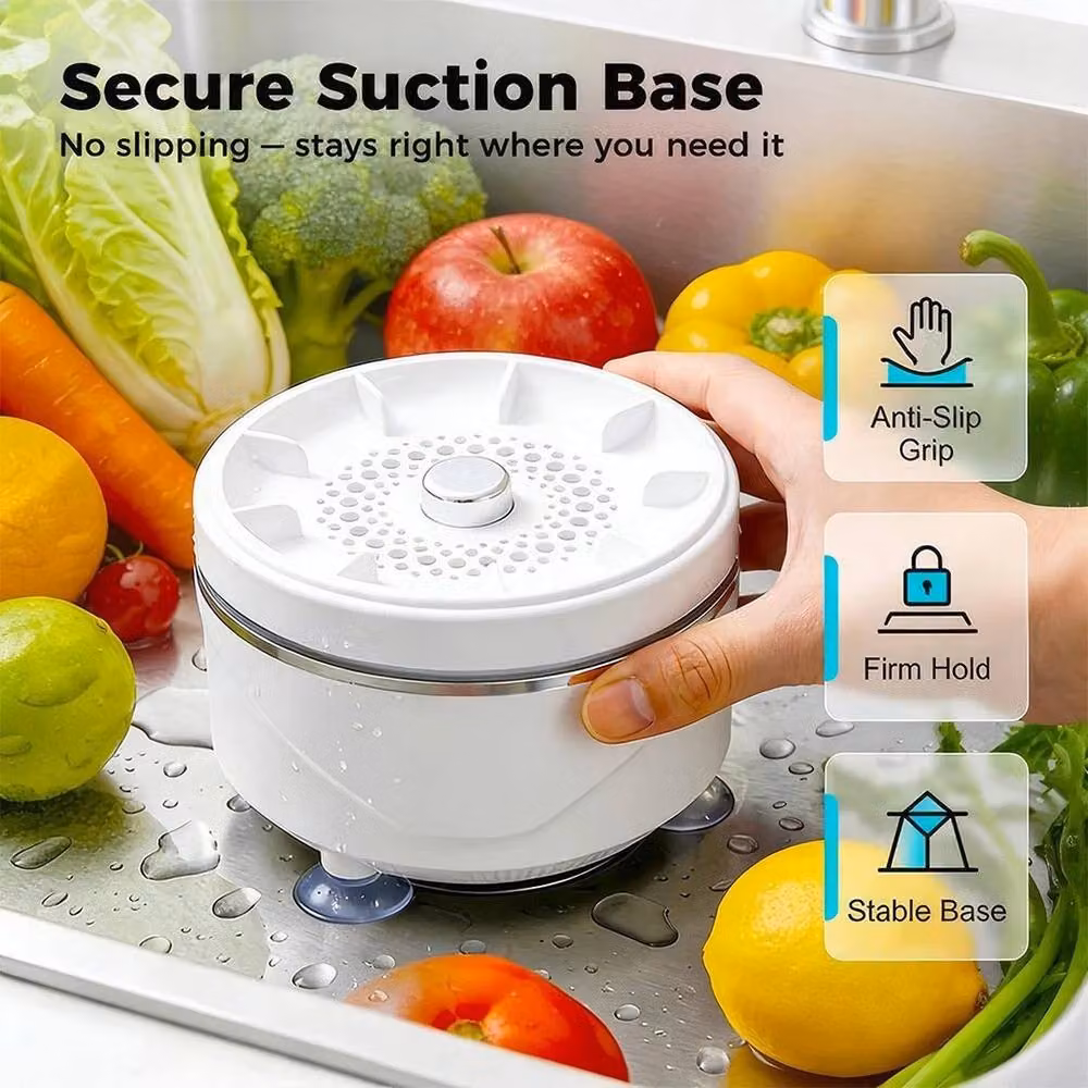 PAWNORA Fruit and Vegetable Washing Machine in White – 2