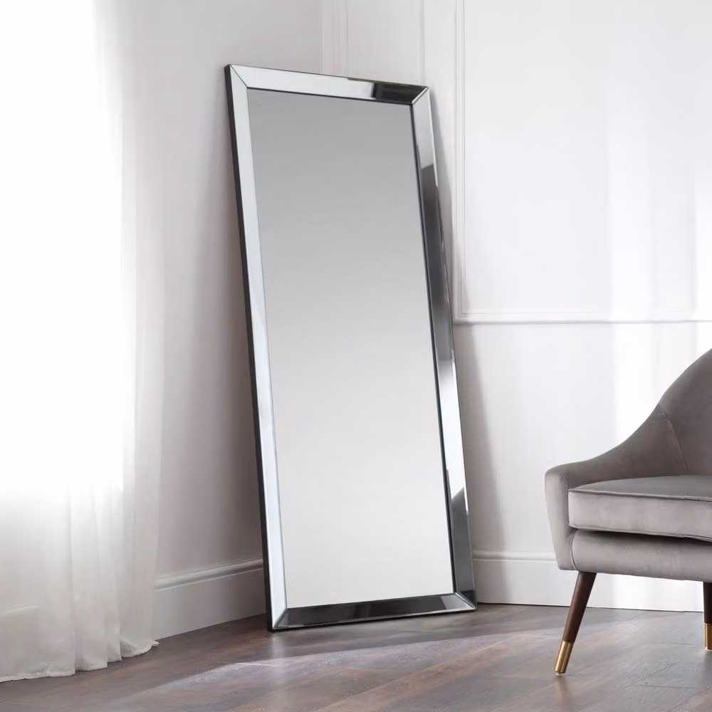 Cheshire Serano Clear Bevelled Rectangular Lean-To Dressing Mirror – 2
