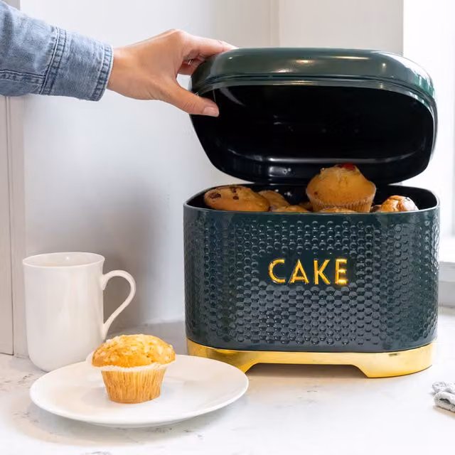 Lovello Retro Cake Tin in Green