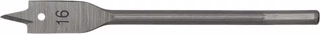 Loops Silver Fully Hardened Wood Drill Bit with Hex Shank, Diameter: 16 mm, Length: 152 mm – 1