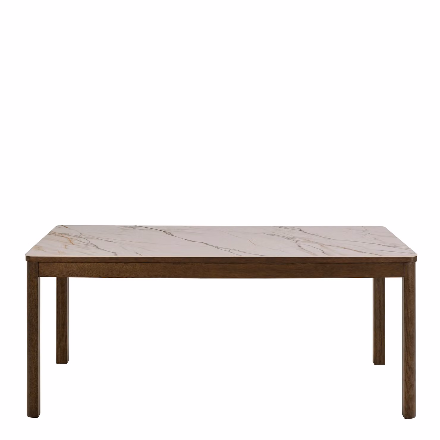 Furniture To Go Southampton Rectangular Dining Table with Cream Ceramic Top and Oak Legs, W: 180 cm, D: 75 cm, H: 75 cm – 2