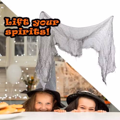 VFM e-Store Grey Creepy Halloween Tablecloth for Party Accessories – 5