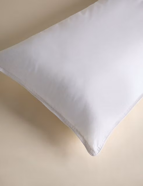M&S Ultimate Comfort Firm White Cotton Pillow