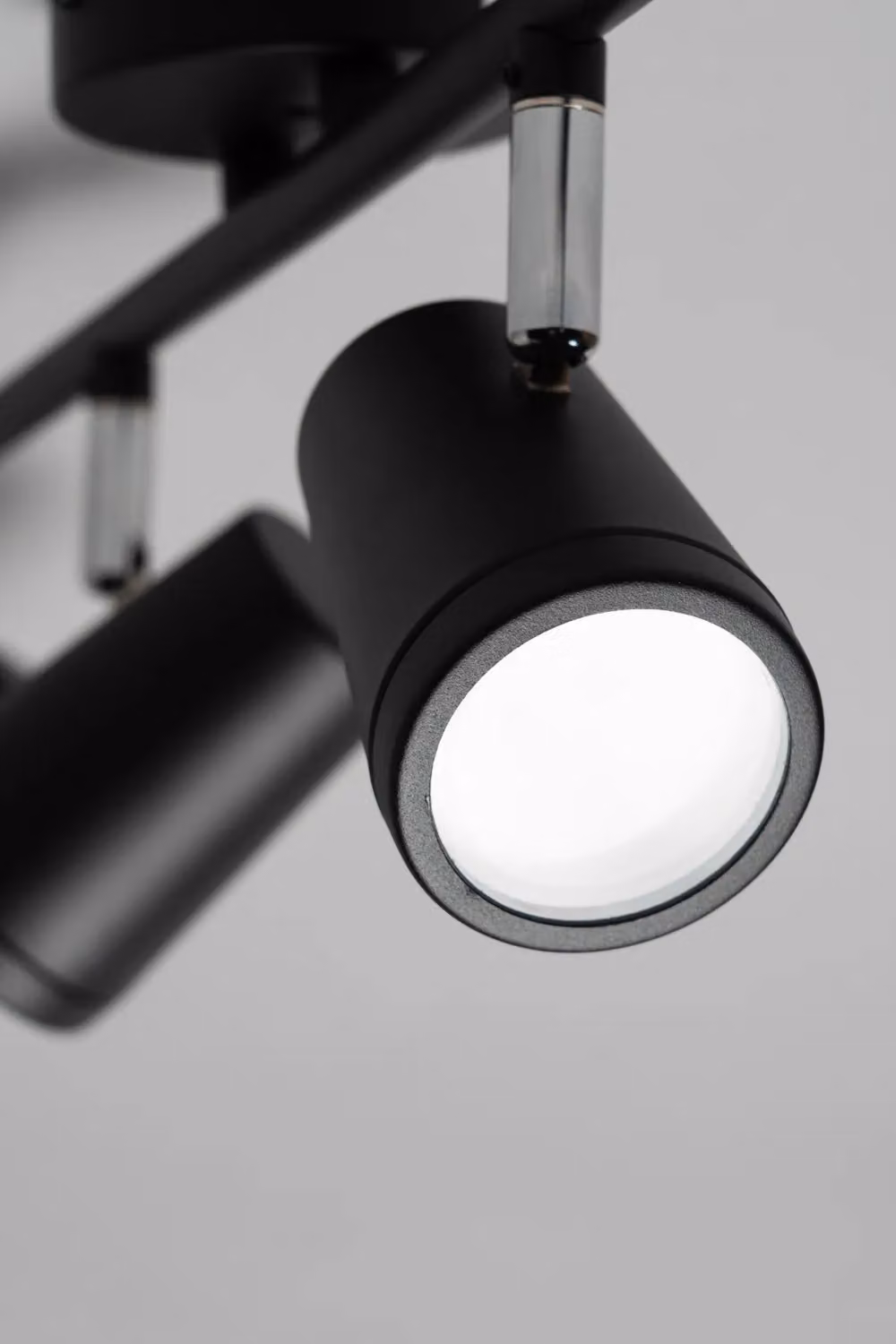 BHS Lighting Freda Black Adjustable Bar Spotlight Ceiling Light – 2