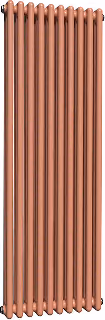 Lux Heat Coral Vertical Coloured Column Radiator, H 150 cm x W 47 cm