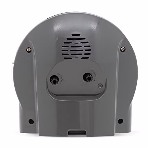 Acctim Arlo Analogue Backlight Alarm Clock with Non-Ticking Sweep and Luminous Tipped Hands in Blue or Grey – 2