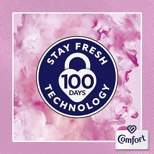 Comfort Honeysuckle & Sandalwood Fabric Conditioner with Stay Fresh Technology, 1.44 l – 3