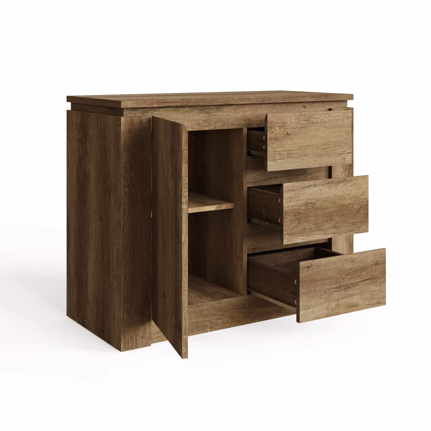 GFW Canyon Oak Multi Unit in Brown – 4