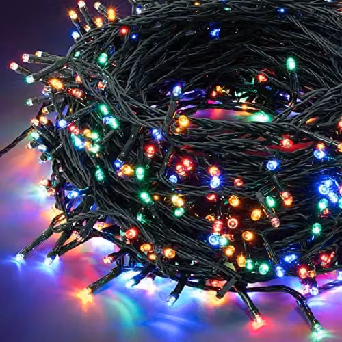 Globrite Multicolour 1000 LED String Fairy Lights with Remote Control and Timer for Indoor and Outdoor Decoration – 9