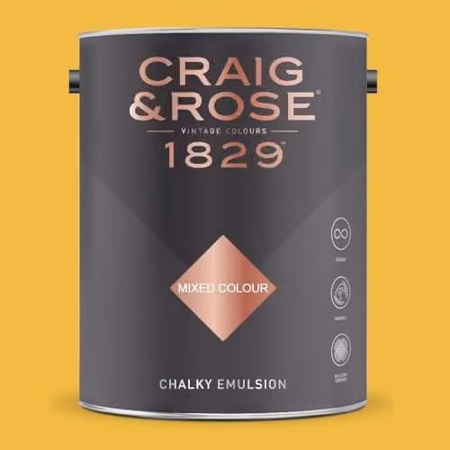 Craig & Rose 1829 Paint Stop Chalky Emulsion in Lamplighter, 5 l