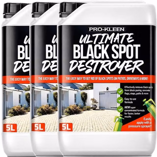Pro-Kleen Ultimate Black Spot Remover and Destroyer for Patios in Black and White