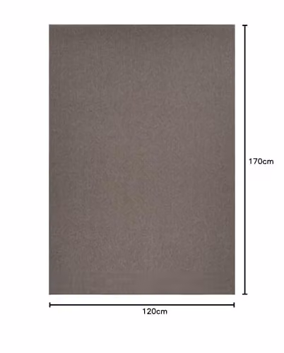 Desire Rugs Modern Hand Tufted Plain Area Rug in Beige, W/D: 120 x 170 cm – 4