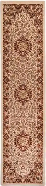 The Rug House Multicolour Oriental Classic Rectangular Area Rug W: 60 cm, L: 240 cm