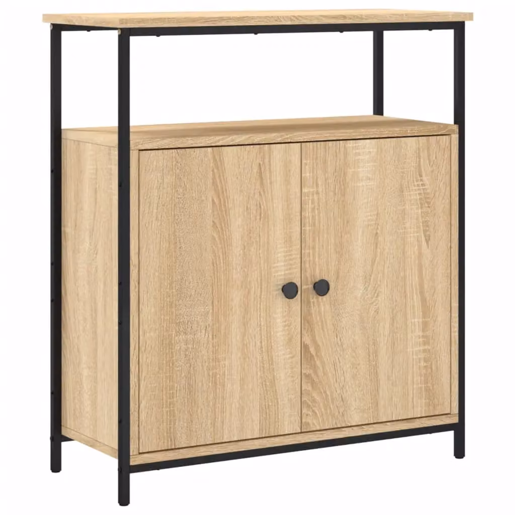 Berkfield Home Sonoma Oak Sideboard in Brown, W/D/H: 70 x 30 x 80 cm – 2
