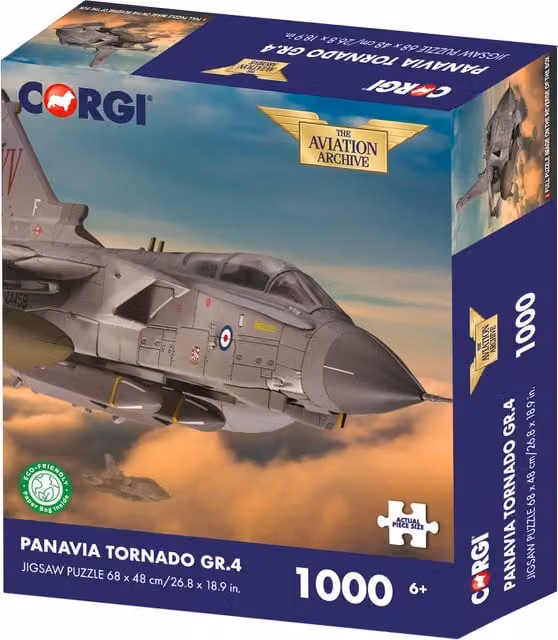 Corgi Panavia Tornado GR.4 1000 Piece Multicolour Jigsaw Puzzle