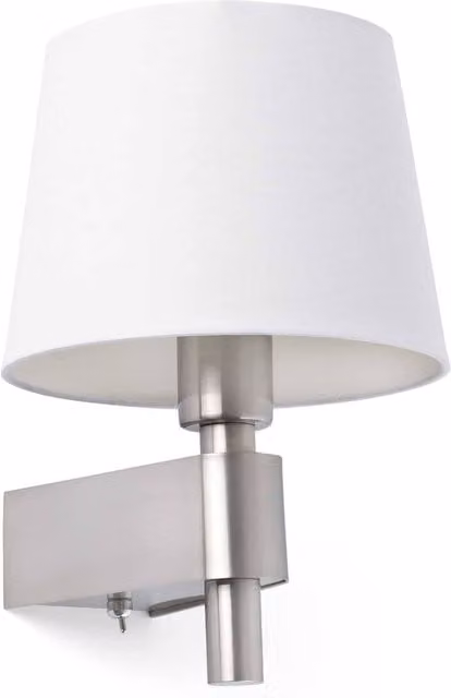 Faro Modern Adjustable LED Indoor Wall Lamp in White