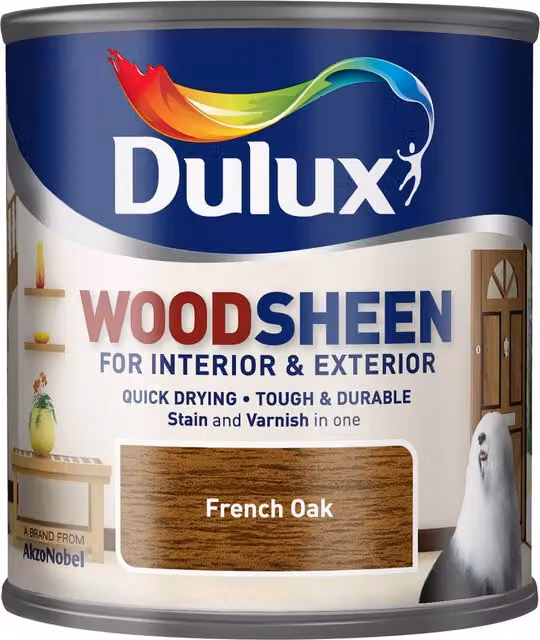 Dulux Woodsheen Varnish in French Oak, 250ml