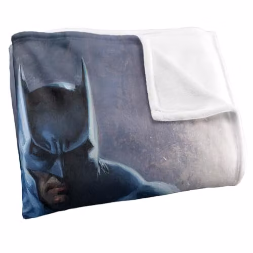 Warner Bros. Batman Stalking Super Soft Fleece Throw Blanket, Multicolour, W: 91 x D: 147 cm – 2