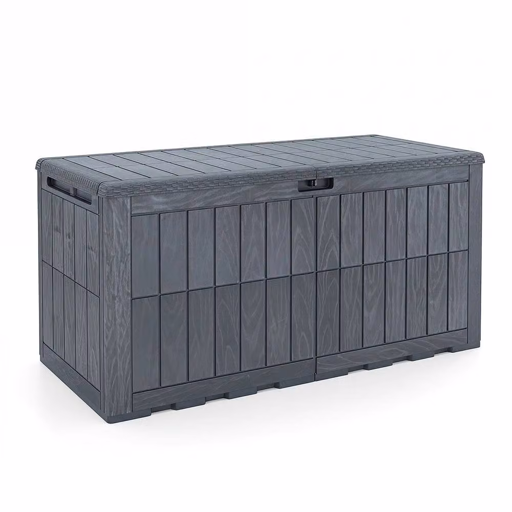 Havendro 455L Lockable Outdoor Deck Storage Box in Matt Grey – 3