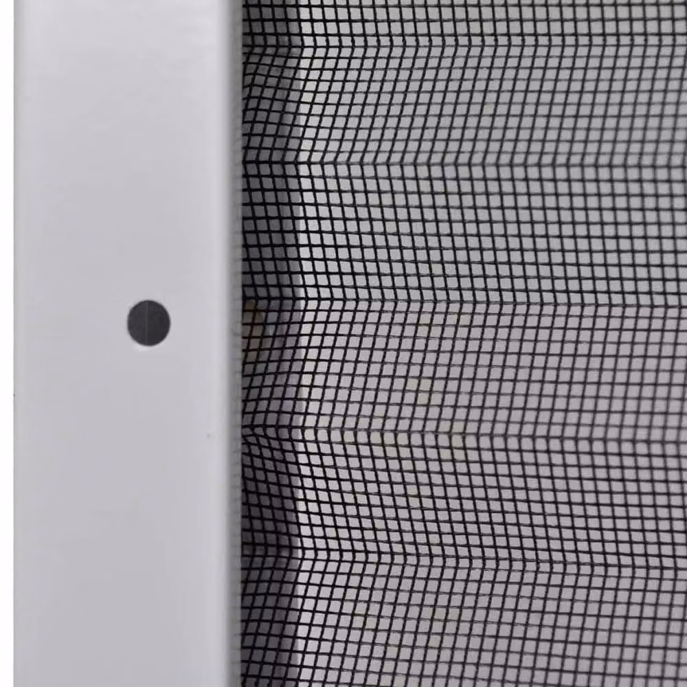Berkfield Home Pleated Aluminium Insect Screen for Windows, Black, W: 80 cm, H: 120 cm – 3