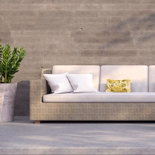 Benjamin Tate Design LTD Rectangular Outdoor Cushion in Yellow and Gold Gloss Swirly Graphic Pattern