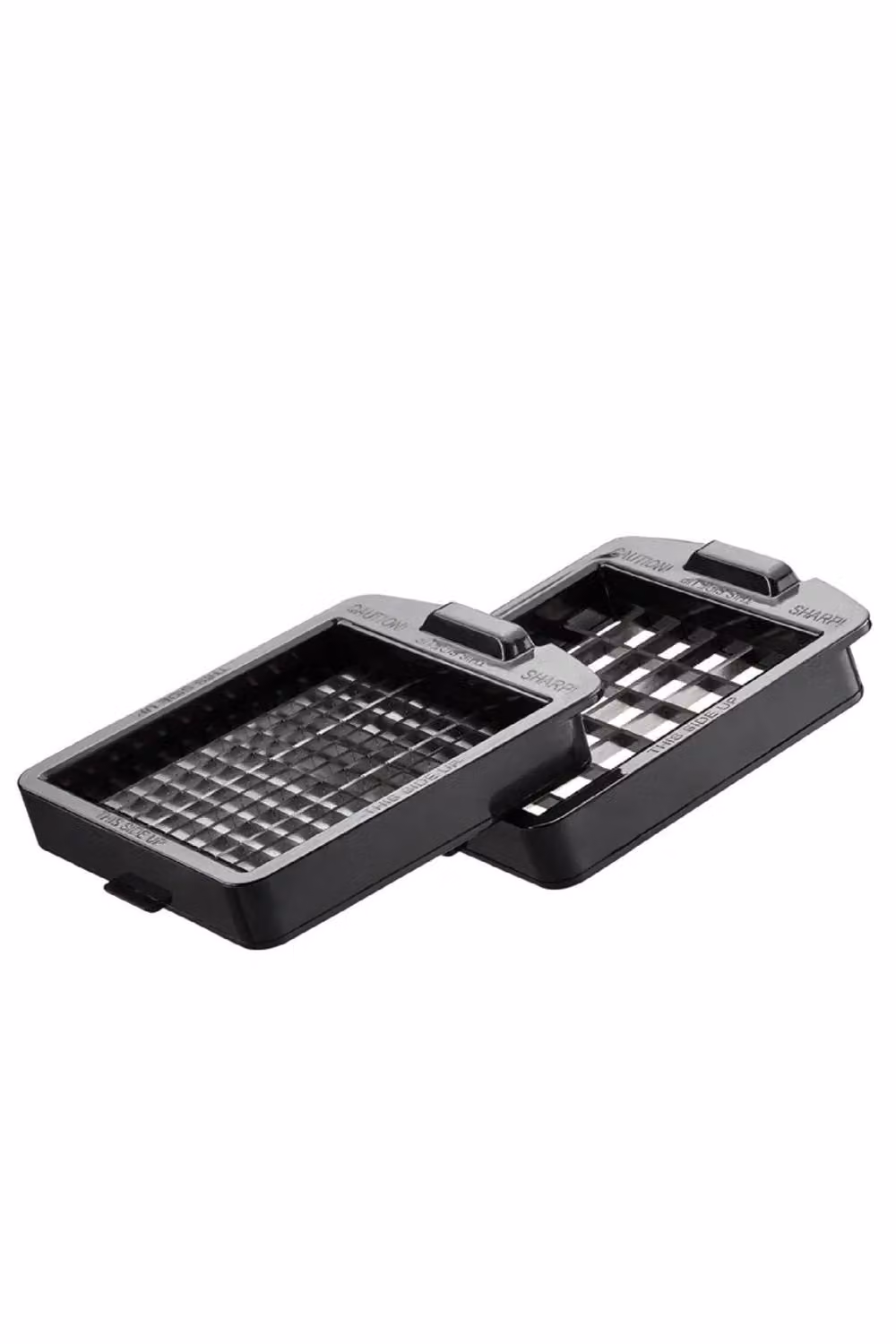Gefu Treppo Vegetable and Cheese Cube Cutter with Collection Tray in Transparent and Black – 2