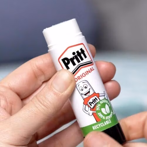 Pritt Glue Sticks 43 g and Sellotape Golden Tape 24 mm x 50 m Bundle, Pack of 8 Adhesive Craft and Office Essentials – 3