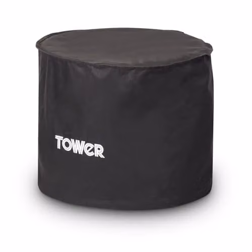 Tower Black Charcoal Grill Cover, W67 x D60 x H63 cm
