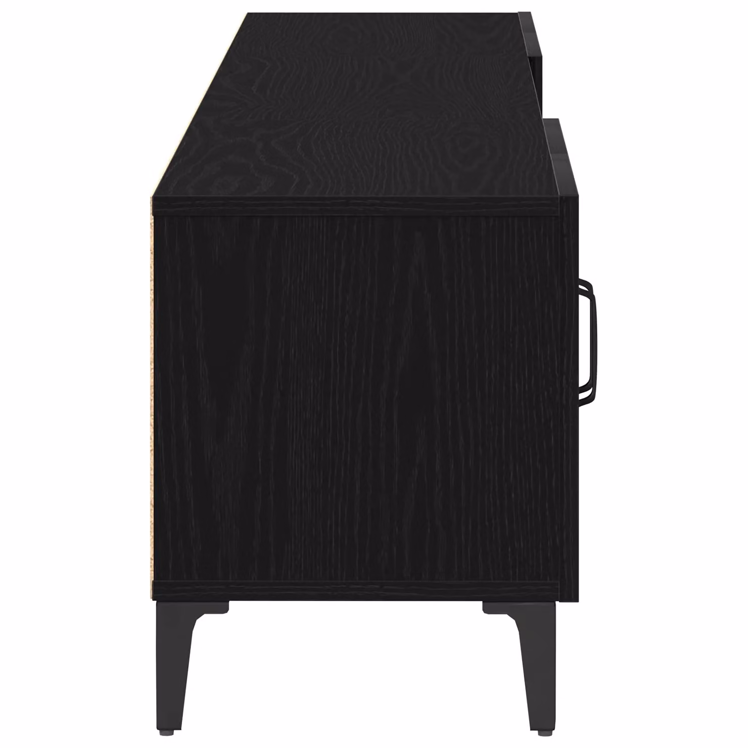 Berkfield Home Modern Black Oak TV Cabinet W/D/H: 180 x 31.5 x 40 cm – 3