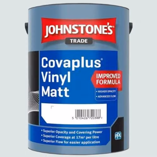 Johnstone's Covaplus Matt Dispersion Paint in Botanical Pearl, 5 l – 2