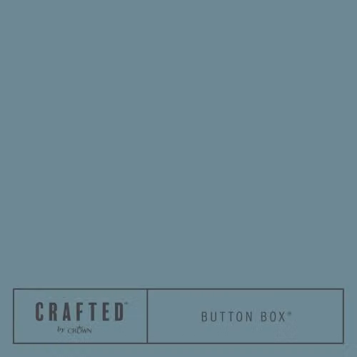 Crown Crafted Button Box Matt Emulsion Paint Tester, 125ml – 3
