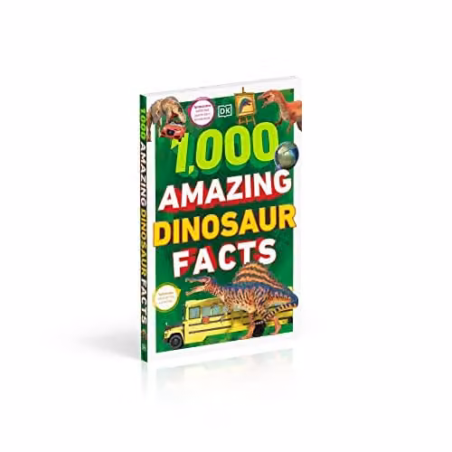 DK 1,000 Amazing Dinosaur Facts Multicolour Paper Book – 3