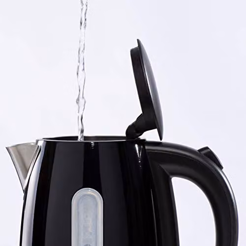 Daewoo 1.7L Stainless Steel Jug Kettle with Auto Shut-Off and Limescale Filter, Black – 3